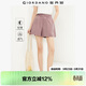 佐丹奴休閑短褲女夏季新款純棉紐扣松緊腰寬松薄款褲子女05405309