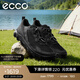 愛(ài)步（ECCO）運動(dòng)鞋男鞋 戶(hù)外徒步鞋輕便透氣跑步鞋男士休閑鞋厚底 驅動(dòng)820264 黑色82026451052 41