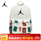 Jordan男女喬丹 聚酯纖維 書(shū)包背包 字母印花 雙肩包DV5304-133白 均碼