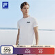 FILA 斐樂(lè )官方短袖T恤男夏季簡(jiǎn)約透氣圓領(lǐng)t恤運動(dòng)健身休閑上衣