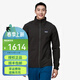 巴塔哥尼亞（Patagonia）男士R1 TechFace 春季新款防風(fēng)抓絨衣軟殼夾克 83581 BLK黑色 L