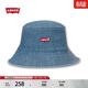 Levi's【商場(chǎng)同款】李維斯男士美式復古時(shí)尚休閑潮流漁夫帽000JF 深藍 M