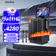 山水（SANSUI）戶(hù)外k歌智能音箱套裝 三年K歌會(huì )員版 戶(hù)外廣場(chǎng)舞大功率藍牙點(diǎn)歌機帶顯示屏PE159 Pro電木吉他樂(lè )器