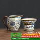 不拙茶漏過(guò)濾網(wǎng)茶濾過(guò)濾器分茶器茶隔青花瓷汝窯公道杯茶漏三件套