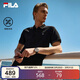 FILA 斐樂(lè )官方領(lǐng)航POLO短袖t恤2026年夏季時(shí)尚休閑涼感上衣男子針織衫