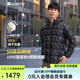 君羽戶(hù)外超輕羽絨服情侶款1000蓬松度連帽輕薄保暖鵝絨夾克52049 黑色-男款 S 推薦男120斤以下/女95斤以下