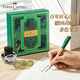 輝柏嘉（Faber-castell）【開(kāi)學(xué)季】如恩鋼筆墨水筆高端輕奢鋼筆禮盒簽字筆  新年禮物鎏金綠 649244  金色尖EF