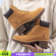 添柏嵐（Timberland）女鞋 春季新款戶(hù)外徒步運動(dòng)鞋高幫馬丁靴防水踢不爛大黃靴女A26BS A25BS231/厚底增高 (曬圖退10) 37 230mm