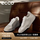 愛(ài)步（ECCO）休閑板鞋男 秋季簡(jiǎn)約拼色休閑鞋運動(dòng)男鞋 街頭球鞋539834 灰白色/白色53983450153 42