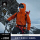 KAILAS凱樂(lè )石【中國山地色】MONT X全天候硬殼沖鋒衣GTX 3L防水登山服 氧化橙 M