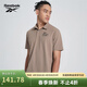 銳步銳步官方24新品男子TEE/SS休閑舒適針織短袖T恤Polo衫 24SRM401MGG9 L