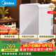 美的（Midea）迷你冰箱小冰箱小型家用戶(hù)外冷藏加熱宿舍出租房單門(mén)辦公室電冰箱省電玻璃面板DC-15D01MA
