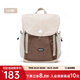ACROSS雙肩包女旅游輕便休閑背包大容量電腦包男士運動(dòng)旅行書(shū)包女大學(xué)生 奶咖