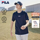 斐樂(lè )（FILA）官方男裝短袖t恤夏季運動(dòng)T恤男短袖純棉涼感休閑上衣男 （功能升級版）傳奇藍-F51M629103FNV XL 180/100A/XL