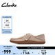 Clarks其樂(lè )Pilton Wallabee男士輕便平底舒適一腳蹬復古樂(lè )福鞋 沙色 261658357 40