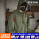 馬登工裝 美式復古甲板服惡劣天氣短款輕戶(hù)外夾克外套男寬松連帽衛衣 軍綠色 【加大版】 M