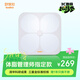好體知（bodivis）清華原同方體脂秤 好體知體脂稱(chēng) 體重秤家用電子秤 APP藍牙脂肪秤 精準測量21項人體數據 大白M1