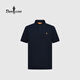 比音勒芬【升級透氣棉】夏季男士經(jīng)典商務(wù)百搭多色親膚透氣翻領(lǐng)短袖polo衫