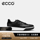愛(ài)步（ECCO）休閑板鞋男 春季厚底運動(dòng)男鞋 街頭球鞋539814 黑色 53981451052 40
