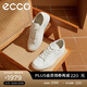 愛(ài)步（ECCO）休閑板鞋男鞋 輕便軟底板鞋平底鞋鞋子男 柔酷60周年582404 HL 白色58240401007 41