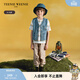 Teenie Weenie Kids小熊童裝男童休閑風(fēng)牛仔馬甲無(wú)袖外套 藍色 160 cm