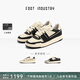 FOOT INDUSTRY足下工業(yè)「品牌經(jīng)典」90s板鞋復古休閑運動(dòng)滑板鞋男女百搭 黑白色 黑色/米白 41