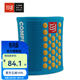 COMPRESSPORT運動(dòng)配件3D豆 護腕 v2 羽毛球飛盤(pán)擦汗護手腕 2支裝 夏威夷藍/柑橘黃