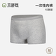 京舒棉京東自有品牌【新疆棉軟棉棉】純棉懶人日拋一次性男式內褲10條