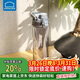 樂(lè )扣樂(lè )扣（LOCK&LOCK）人魚(yú)線(xiàn)塑料運動(dòng)水杯夏天便攜水壺帶刻度提手男女水杯子700ML灰色