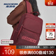 斯凱奇（Skechers）男女同款196家族雙肩包電腦包學(xué)生經(jīng)典百搭簡(jiǎn)約高中書(shū)包旅行背包 馬鞍紅/03L1 20-30升