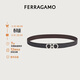 菲拉格慕（Ferragamo）男士雙面GANCINI可調式腰帶 0686671_C _100 禮物送男友
