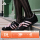 adidas「冰淇淋T頭鞋」VS JOG 2.0薄底運動(dòng)鞋男女阿迪達斯輕運動(dòng)   黑色/淺粉 (推薦女生選小半碼)   38