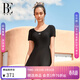 范德安（BALNEAIRE）小黑裙系列女士連體泳衣裙式帶胸墊時(shí)尚防曬遮肉溫泉游泳61270 M