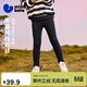 迷你巴拉（minibala）女童打底褲保暖親膚抓絨柔軟兒童褲子2025冬