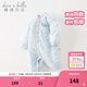 戴維貝拉（DAVE＆BELLA）初生嬰兒連體衣新生兒睡衣洋氣寶寶衣服外出服冬裝新款爬服 恐龍印花【現貨】DB4238364 73cm （建議身高66-73cm）