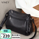 viney包包女包牛皮斜挎媽媽包中年輕奢單肩包生日禮物高級感送女友老婆