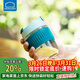 樂(lè )扣樂(lè )扣（LOCK&LOCK）咖啡杯耐熱玻璃水杯子男女學(xué)生便攜式雙飲吸管杯隨手杯350ML綠色