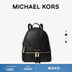 MICHAEL KORS 邁克高仕 MK Rhea Zip 中號女士通勤包大容量雙肩包背包女包 黑色 001 中號