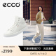 愛(ài)步（ECCO）【60周年限定款】 極簡(jiǎn)風(fēng)百搭耐磨平底休閑鞋 柔酷219223 白色21922301007 37