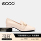 愛(ài)步（ECCO）樂(lè )福鞋女 簡(jiǎn)約百搭優(yōu)雅淺口粗跟正裝單鞋高跟鞋女 型塑290953 石灰色29095301378 38 （尺碼偏大）