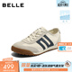 百麗（Belle）張凌赫同款新款系列小輕甘德訓阿甘鞋男休閑鞋8RG01BM5 冰川米藍-打孔【2.0升級版】 40