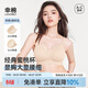 幸棉外擴文胸小胸顯大聚攏漫畫(huà)胸厚杯墊無(wú)痕無(wú)鋼圈軟支撐收副乳內衣女 膚色 背扣款 M （70ABC/75AB）