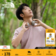 北面（The North Face）短袖T恤情侶款純棉戶(hù)外半袖百搭舒適透氣|8EYB 0SO/粉色 M /170