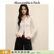 Abercrombie & Fitch【修身顯瘦】小麋鹿圖案打底內搭開(kāi)衫上衣25秋冬女裝139-5707 奶白色 S (165/88A)