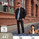 Lee【張凌赫代言】中腰錐形日常顯瘦經(jīng)典五袋款男牛仔褲休閑潮流 黑色(731舒適錐形版型） 36 (170-180斤可選)