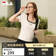 FILA 斐樂(lè )官方女裝短袖T恤2026新款夏季U型領(lǐng)修身簡(jiǎn)約短裝上衣 云菇白-WT L 170/88A/L