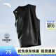 安踏（ANTA）速干背心丨運動(dòng)健身無(wú)袖T恤男夏季跑步冰絲涼感吸濕透氣打底衫 【升級版吸濕速干】基礎黑-3 時(shí)尚坎肩 XL (180) 建議150-160斤