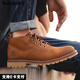 添柏嵐（Timberland）男士皮鞋 戶(hù)外透氣登山運動(dòng)鞋防水抓地休閑鞋工裝馬丁靴A2BFY 鐵銹色/A2BFY 43 內長(cháng)270
