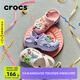 CROCS卡駱馳貝雅兒童洞洞鞋戶(hù)外包頭童鞋沙灘鞋涼鞋拖鞋/207013/207012 白色-100 31 (190mm)