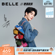 百麗（Belle）張凌赫同款方程式跑道賽車(chē)鞋德訓鞋新款女鞋休閑鞋E2L1DAM6預售 紅色【張凌赫/費啟鳴同款】 38